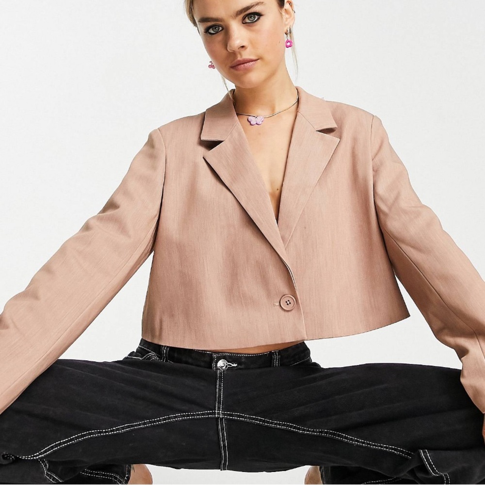 Cropped Blazer